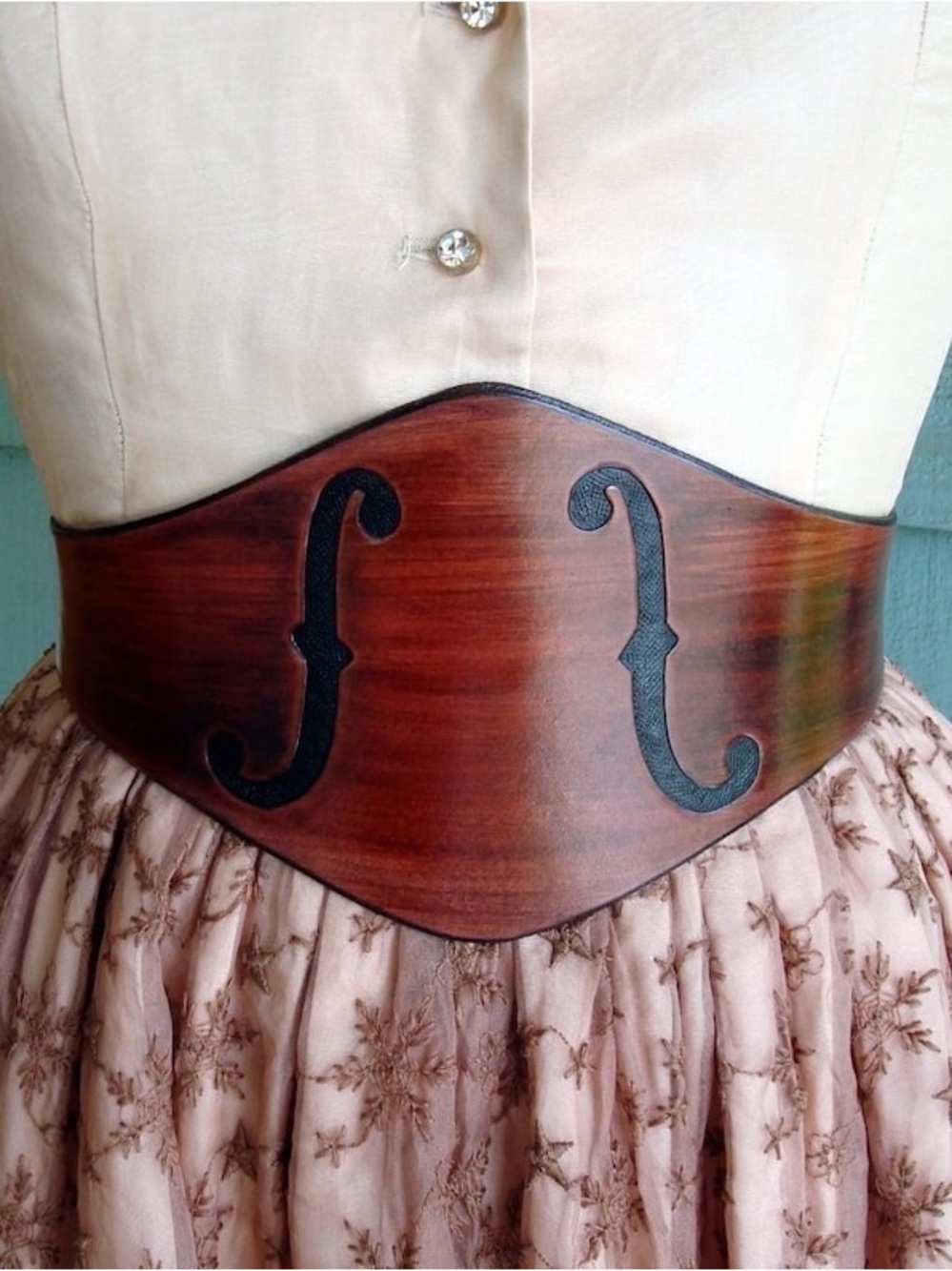 The Muse Leather Violin Belt